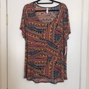 3XL LuLaRoe Classic T Shirt A06 1749